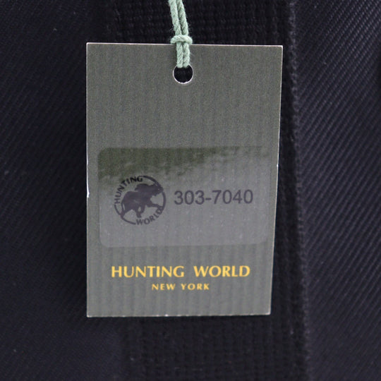 HUNTING WORLD Handbag Main: Canvas, Part: Leather black Safari Today mens Used Authentic