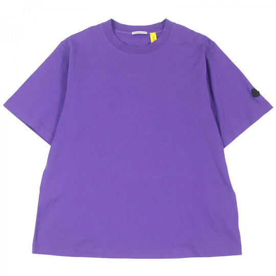 MONCLER GENIUS 2 Short sleeve T-shirt Main: 100% cotton purple mens XS Used Authentic