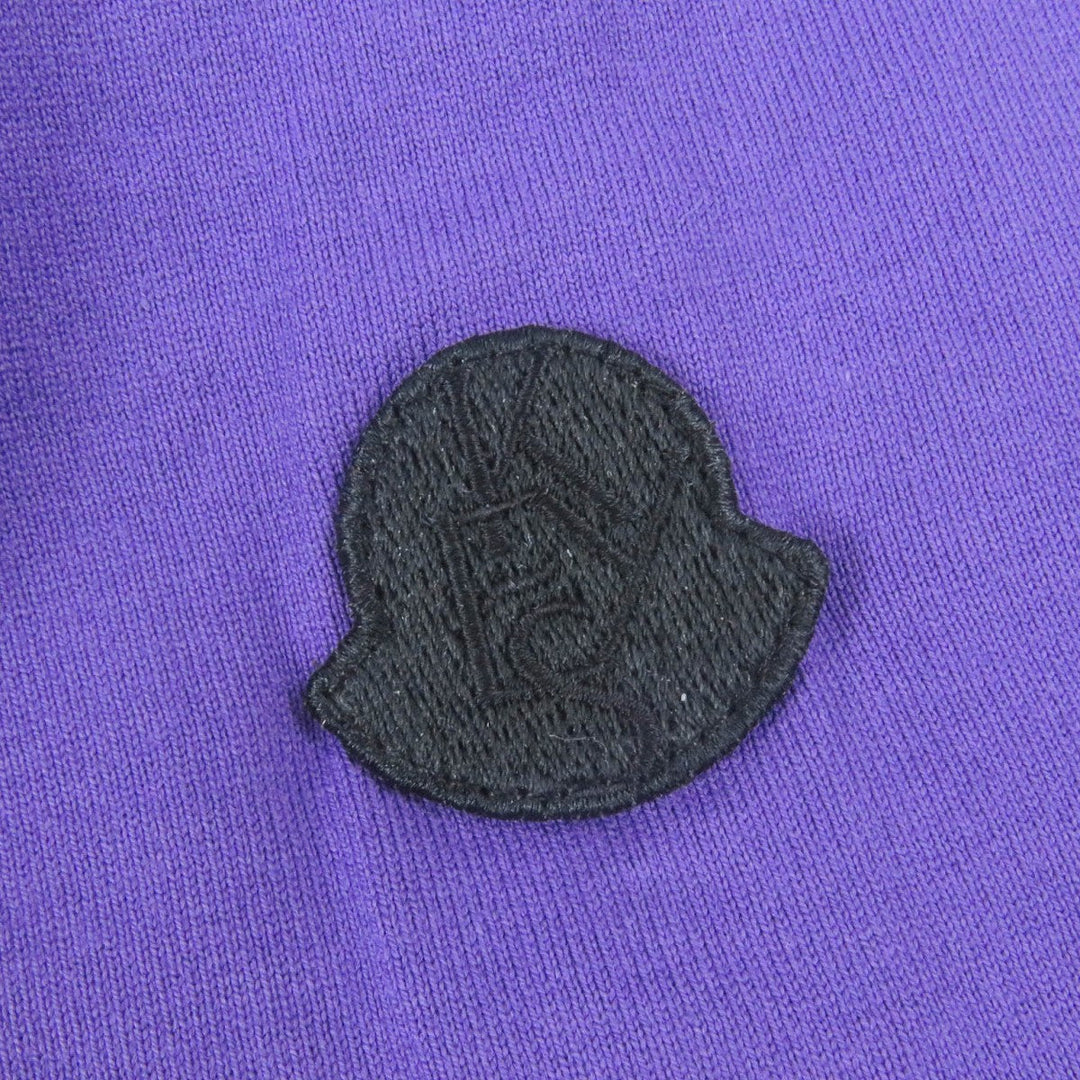 MONCLER GENIUS 2 Short sleeve T-shirt Main: 100% cotton purple mens XS Used Authentic