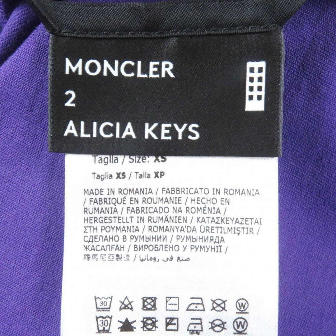 MONCLER GENIUS 2 Short sleeve T-shirt Main: 100% cotton purple mens XS Used Authentic