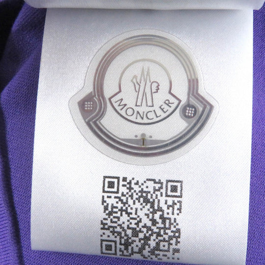 MONCLER GENIUS 2 Short sleeve T-shirt Main: 100% cotton purple mens XS Used Authentic