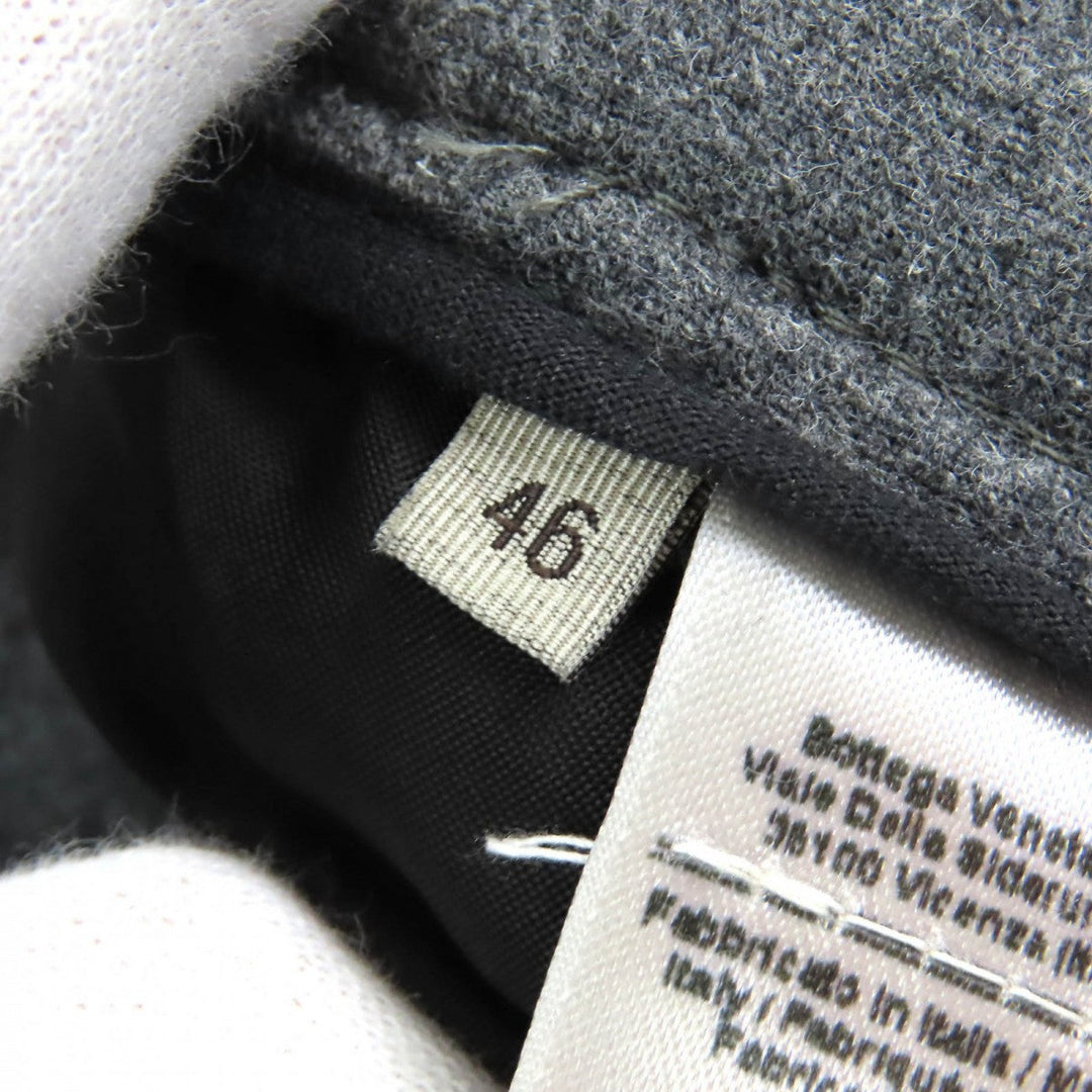 BOTTEGAVENETA suit 325166 Outer material: 87% wool, Outer material: 12% angora, Outer material: 1% polyurethane, Lining: 100% cupra gray mens Top=44, Pants=46 Used Authentic