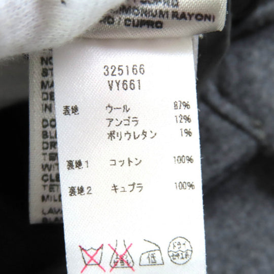 BOTTEGAVENETA suit 325166 Outer material: 87% wool, Outer material: 12% angora, Outer material: 1% polyurethane, Lining: 100% cupra gray mens Top=44, Pants=46 Used Authentic