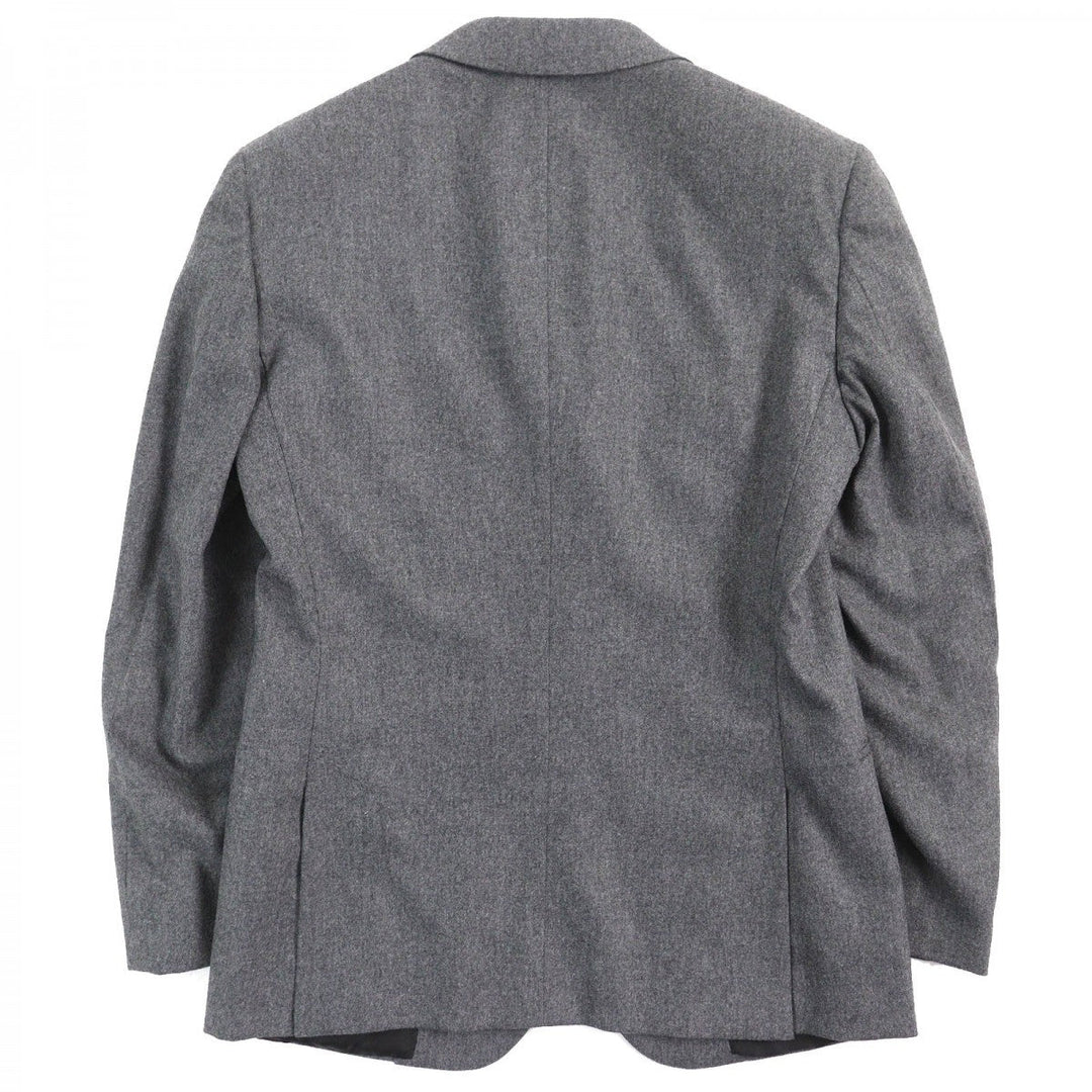 BOTTEGAVENETA suit 325166 Outer material: 87% wool, Outer material: 12% angora, Outer material: 1% polyurethane, Lining: 100% cupra gray mens Top=44, Pants=46 Used Authentic