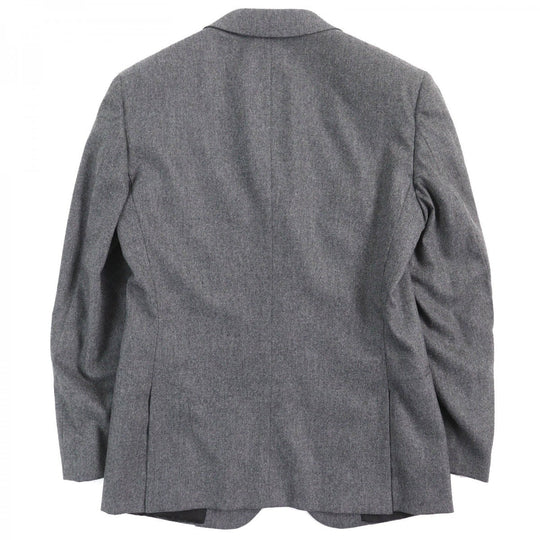 BOTTEGAVENETA suit 325166 Outer material: 87% wool, Outer material: 12% angora, Outer material: 1% polyurethane, Lining: 100% cupra gray mens Top=44, Pants=46 Used Authentic