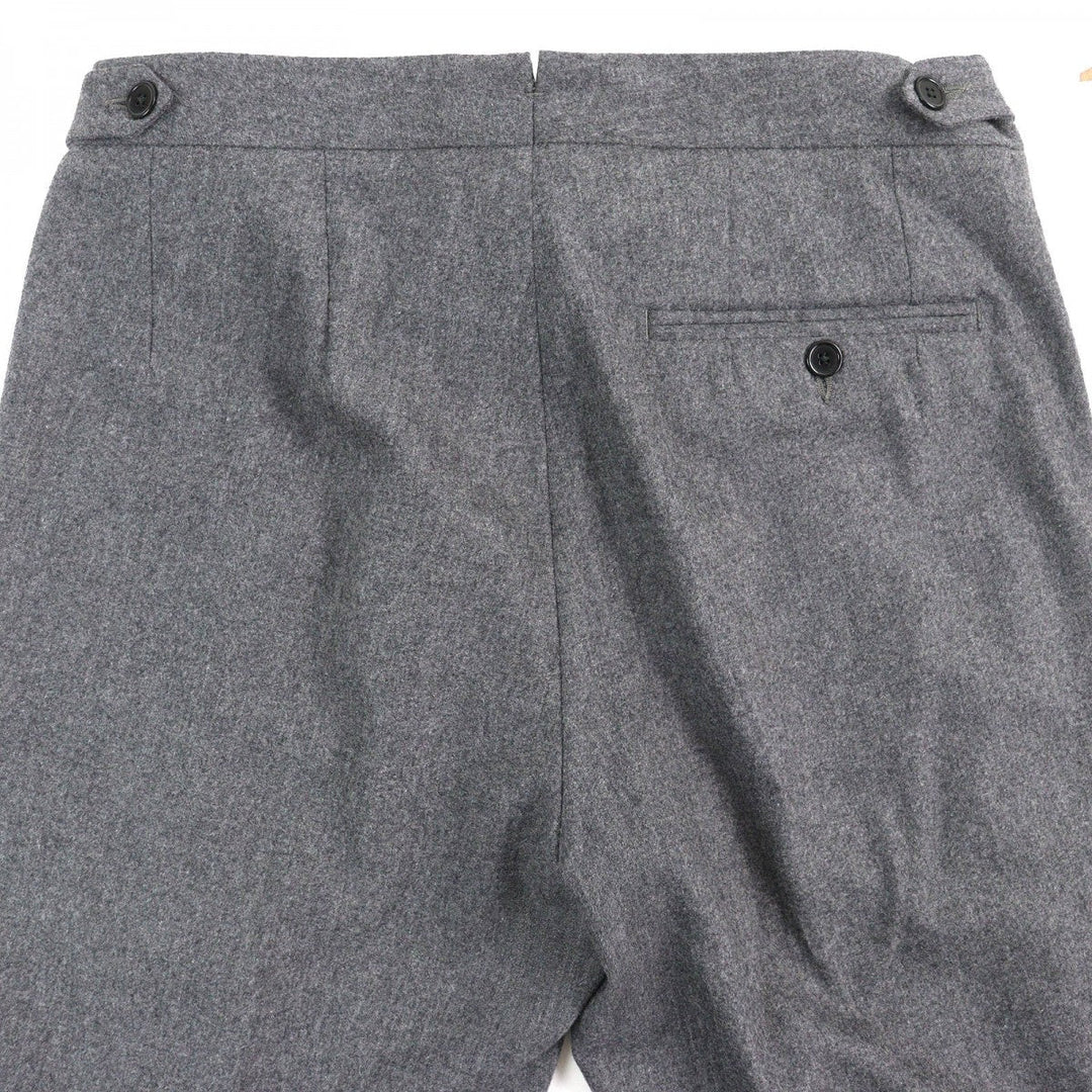 BOTTEGAVENETA suit 325166 Outer material: 87% wool, Outer material: 12% angora, Outer material: 1% polyurethane, Lining: 100% cupra gray mens Top=44, Pants=46 Used Authentic