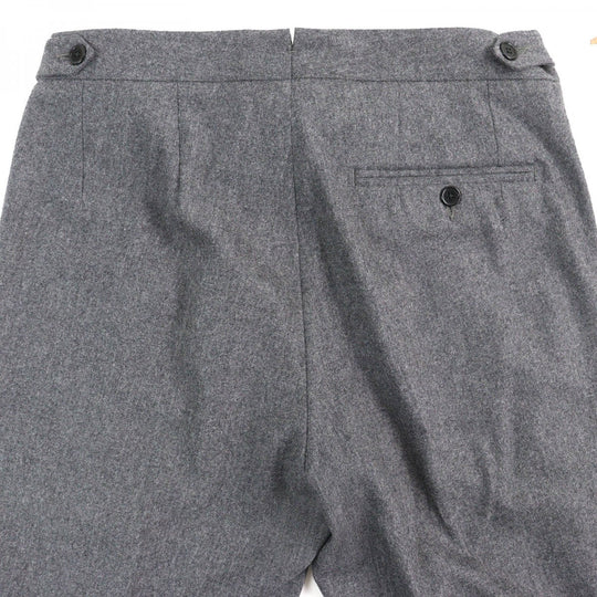 BOTTEGAVENETA suit 325166 Outer material: 87% wool, Outer material: 12% angora, Outer material: 1% polyurethane, Lining: 100% cupra gray mens Top=44, Pants=46 Used Authentic