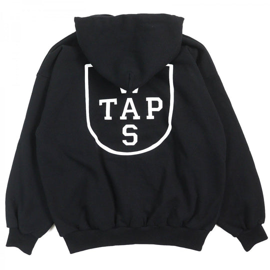 WTAPS Hoodie 222ATDT-HPM01S Main: 100% cotton black CRST HOODY mens Used Authentic