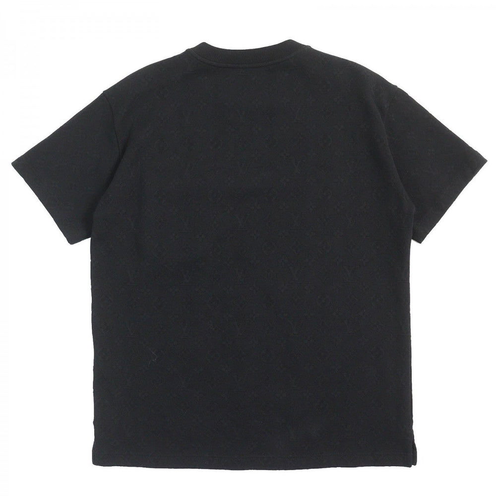 LOUIS VUITTON Short sleeve T-shirt HIY49W Main: 100% cotton black mens S Used Authentic