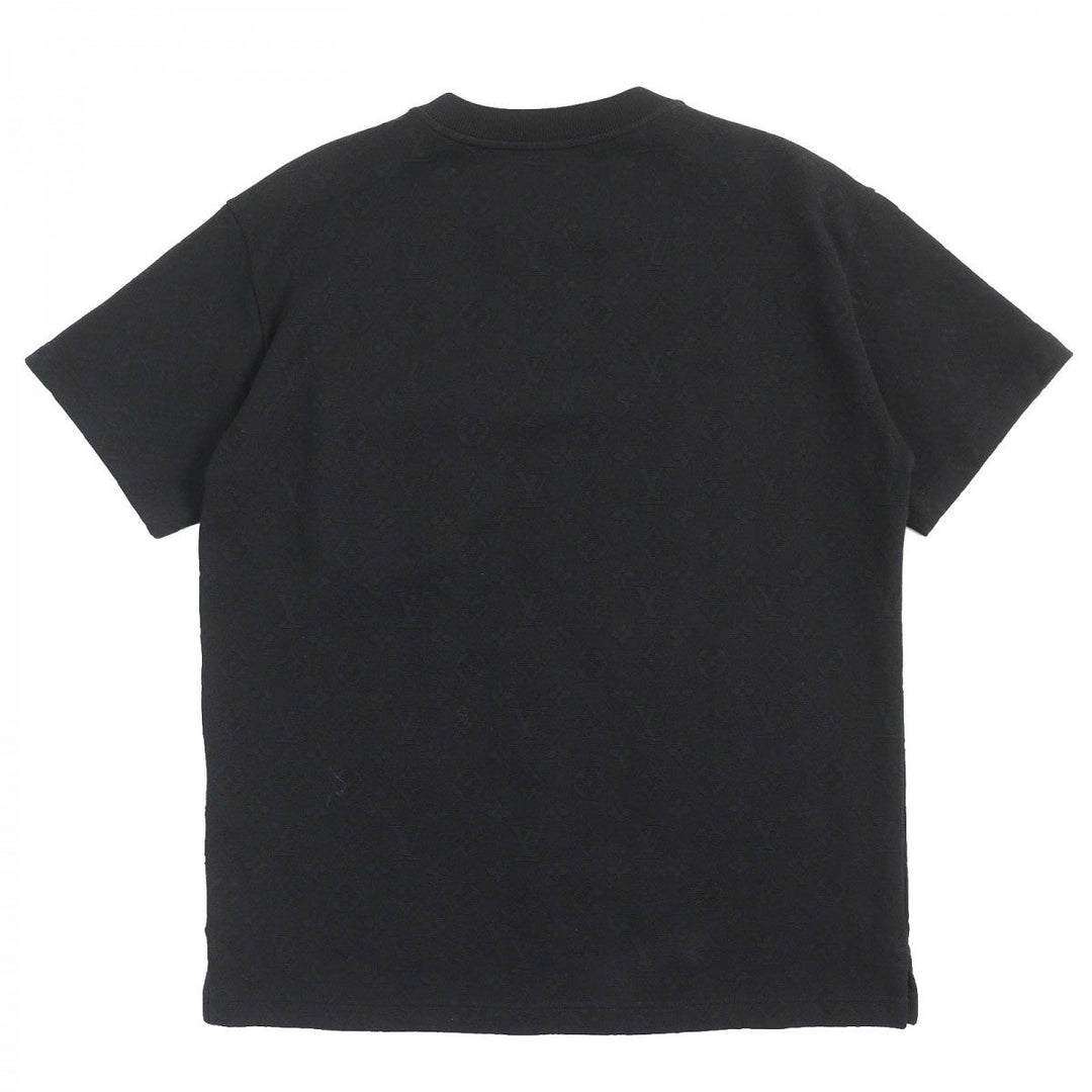 LOUIS VUITTON Short sleeve T-shirt HIY49W Main: 100% cotton black mens S Used Authentic