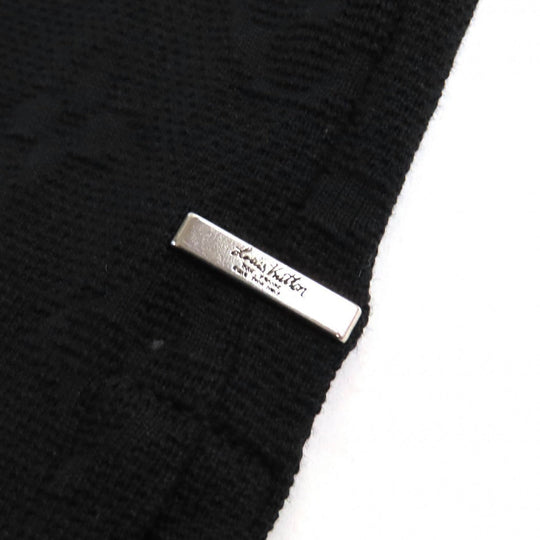 LOUIS VUITTON Short sleeve T-shirt HIY49W Main: 100% cotton black mens S Used Authentic