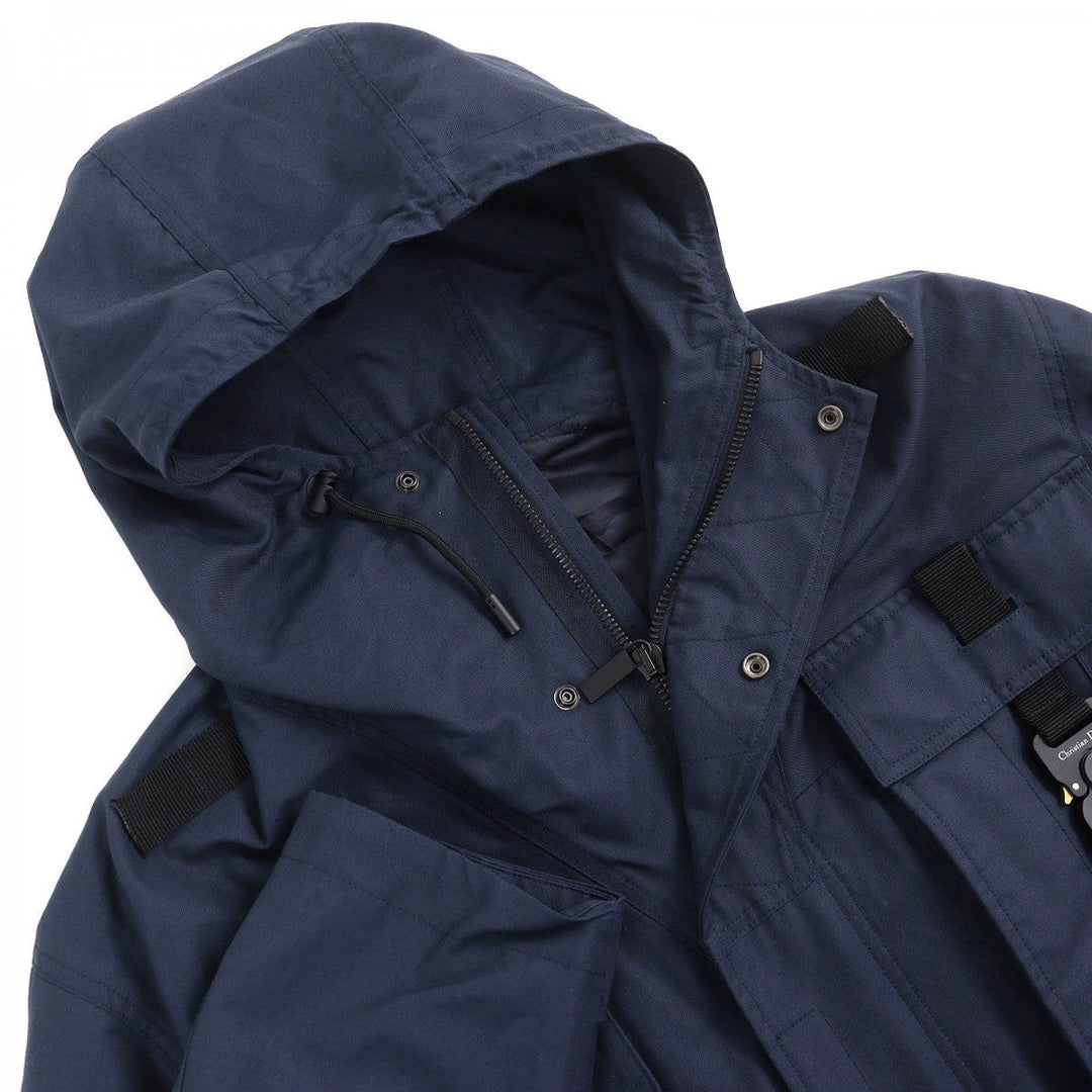 Dior HOMME Jacket 933C316A4530 Outer: 53% cotton, Outer: 47% nylon, Lining: 100% cupra, Part: 100% nylon Navy mens 44 Used Authentic