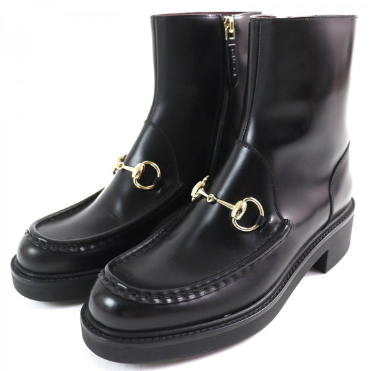 GUCCI Ankle boots 798724 Main: Leather black Women 37 Used Authentic