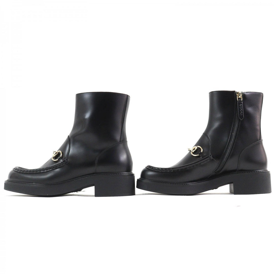 GUCCI Ankle boots 798724 Main: Leather black Women 37 Used Authentic