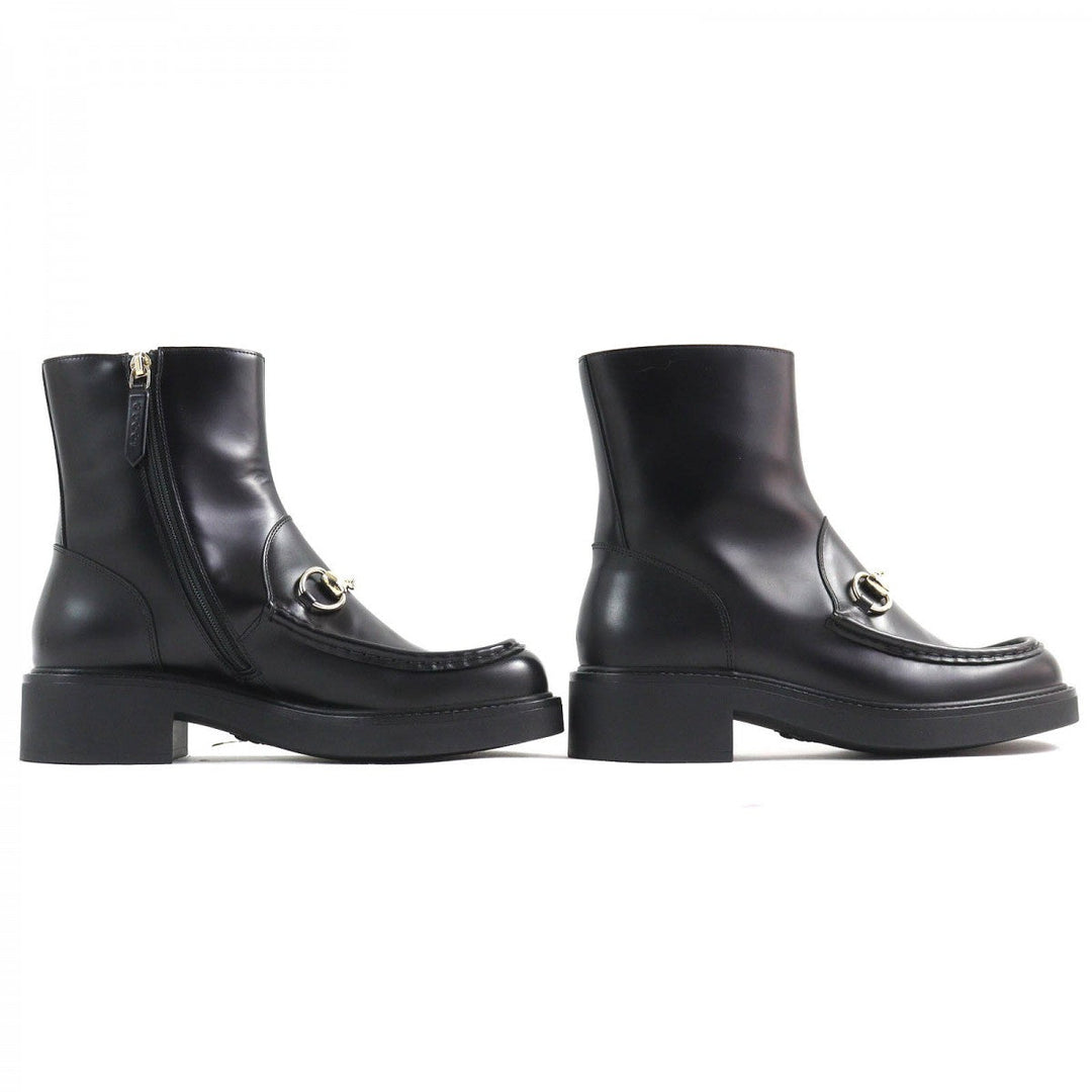 GUCCI Ankle boots 798724 Main: Leather black Women 37 Used Authentic
