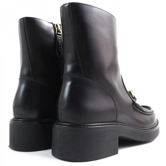 GUCCI Ankle boots 798724 Main: Leather black Women 37 Used Authentic