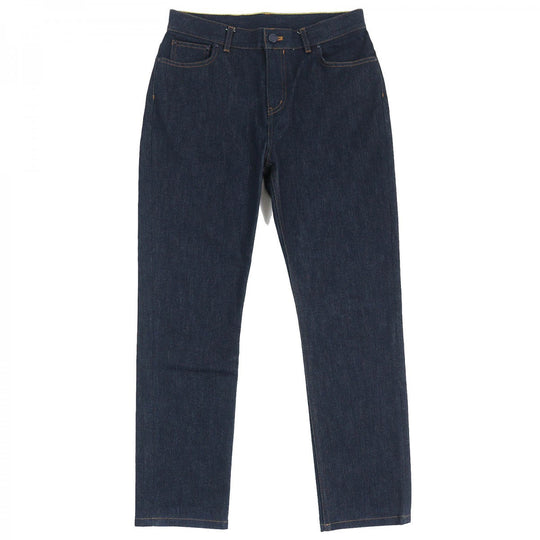 LOUIS VUITTON Denim pants HID70W Outer: 98% cotton, Outer: 2% polyurethane, Lining: 100% cotton, Leather part: cowhide Indigo blue mens 28 Used Authentic