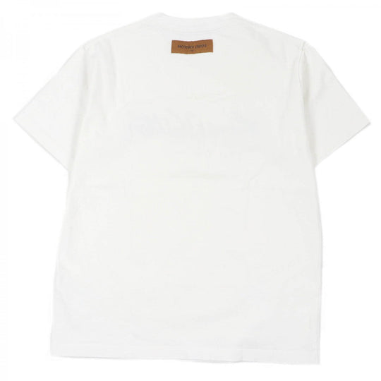 LOUIS VUITTON Short sleeve T-shirt Main: 100% cotton white mens L Used Authentic
