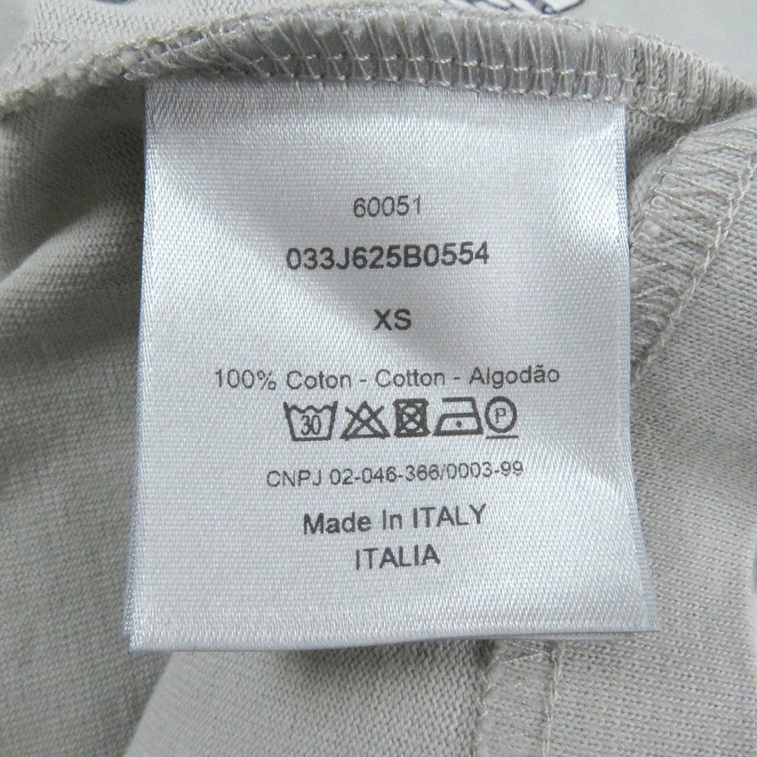 Dior Short sleeve T-shirt 033J625B0554 Main: 100% cotton gray NIKE AIR DIOR M.C&S Top Tee mens XS Used Authentic