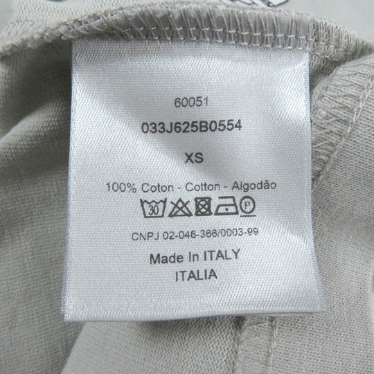 Dior Short sleeve T-shirt 033J625B0554 Main: 100% cotton gray NIKE AIR DIOR M.C&S Top Tee mens XS Used Authentic