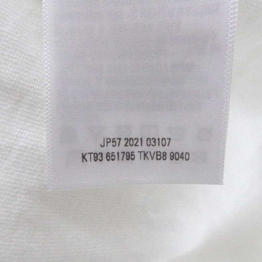 BALENCIAGA Short sleeve T-shirt 651795 Main: 100% cotton white mens M Used Authentic