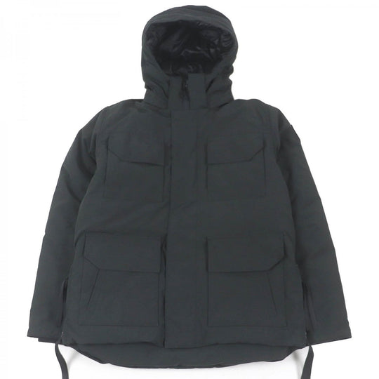 CANADA GOOSE Down jacket 4550MB Outer: 84% polyester, Outer: 16% cotton, Lining: 100% polyester, Part: 82% acrylic, Part: 15% polyester black Maitland Parka mens L Used Authentic