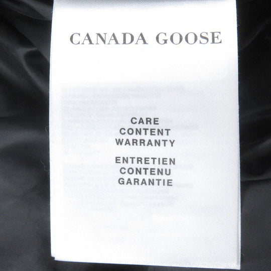 CANADA GOOSE Down jacket 4550MB Outer: 84% polyester, Outer: 16% cotton, Lining: 100% polyester, Part: 82% acrylic, Part: 15% polyester black Maitland Parka mens L Used Authentic