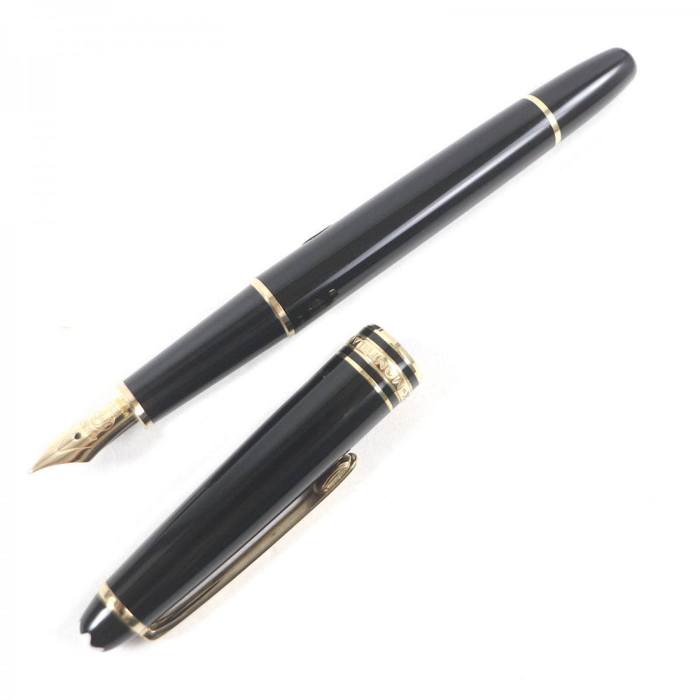 MONTBLANC fountain pen Pen point: 14K Black gold mens Used Authentic