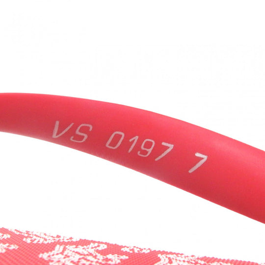 LOUIS VUITTON Beach sandal Main: Rubber Red Molitor line mens 7 Used Authentic
