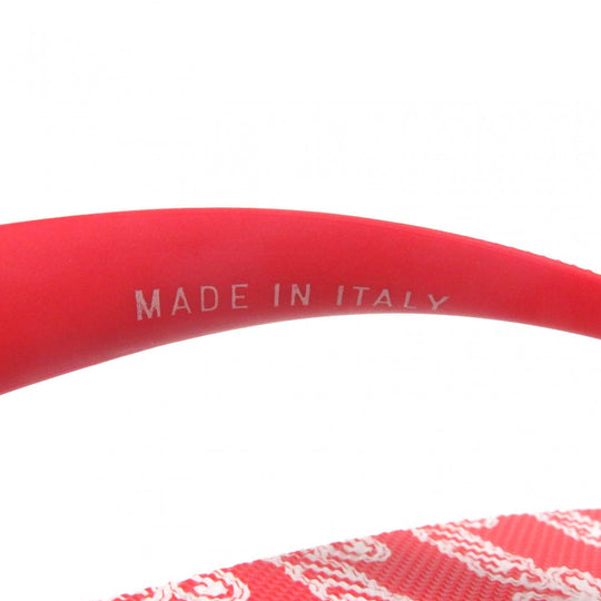 LOUIS VUITTON Beach sandal Main: Rubber Red Molitor line mens 7 Used Authentic