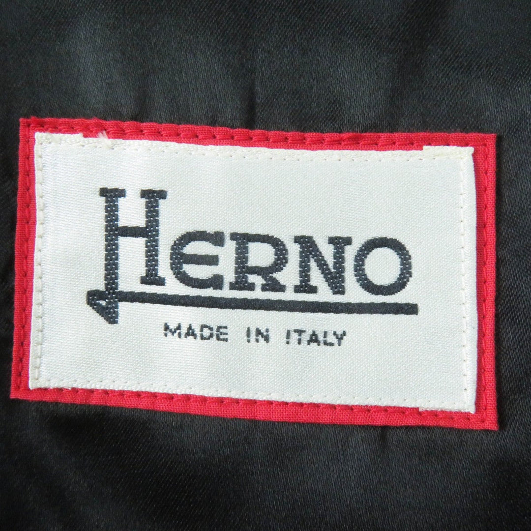 Herno coat Main: 100% cashmere, Lining: 100% silk black Women 44 Used Authentic