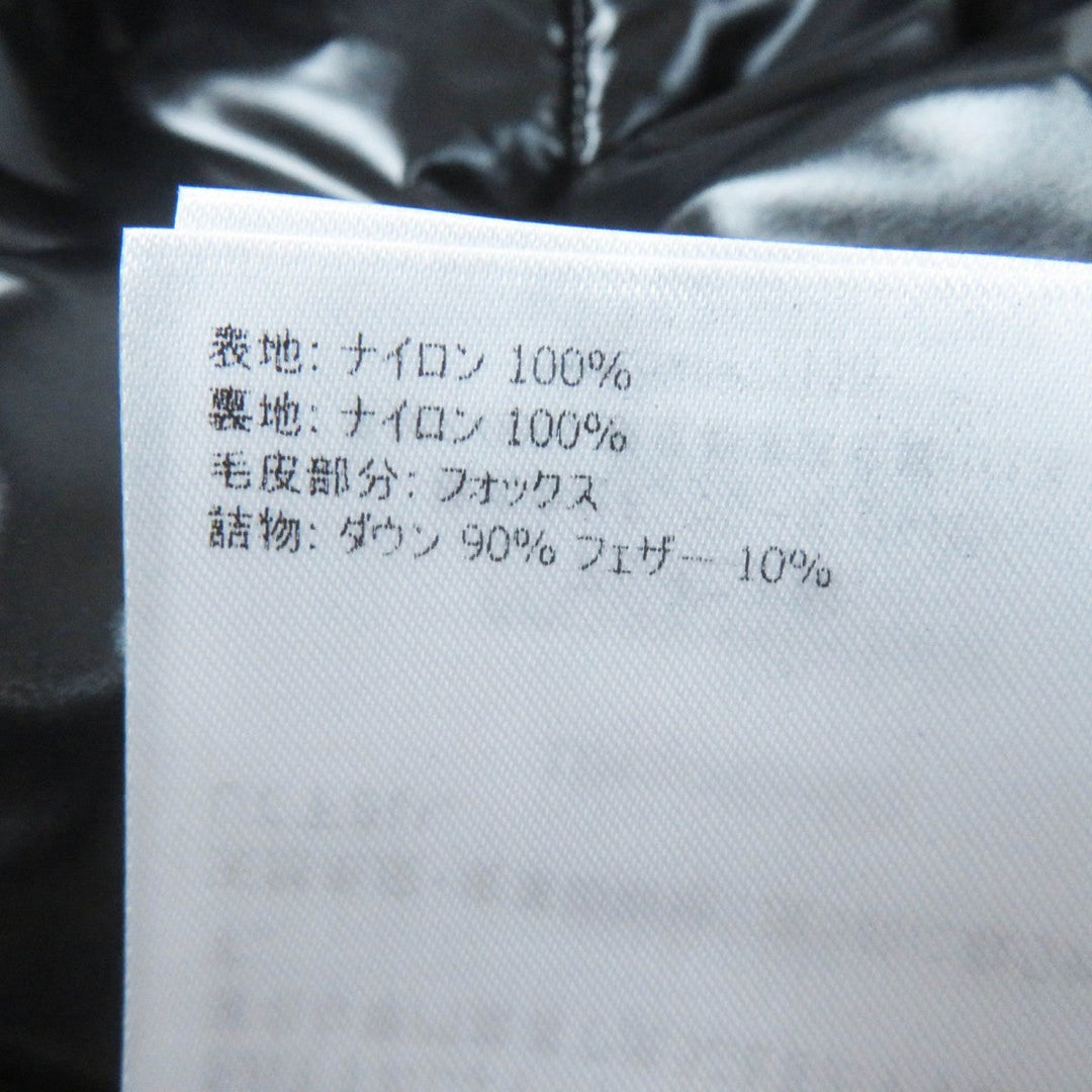 MONCLER Down jacket Nylon black BADY FUR