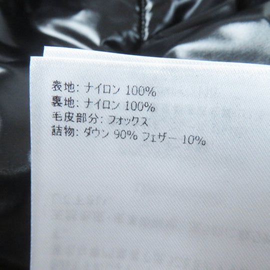 MONCLER Down jacket Nylon black BADY FUR