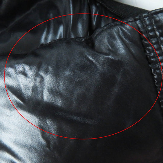MONCLER Down jacket Nylon black BADY FUR