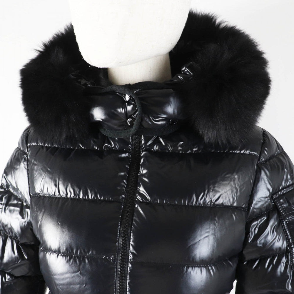 MONCLER Down jacket Nylon black BADY FUR