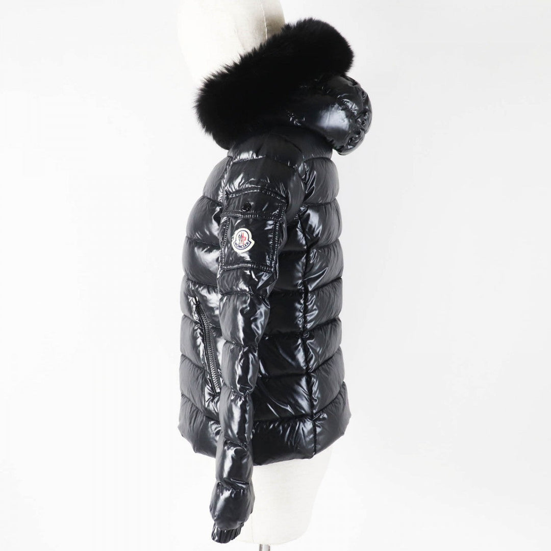 MONCLER Down jacket Nylon black BADY FUR
