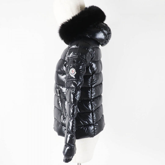 MONCLER Down jacket Nylon black BADY FUR