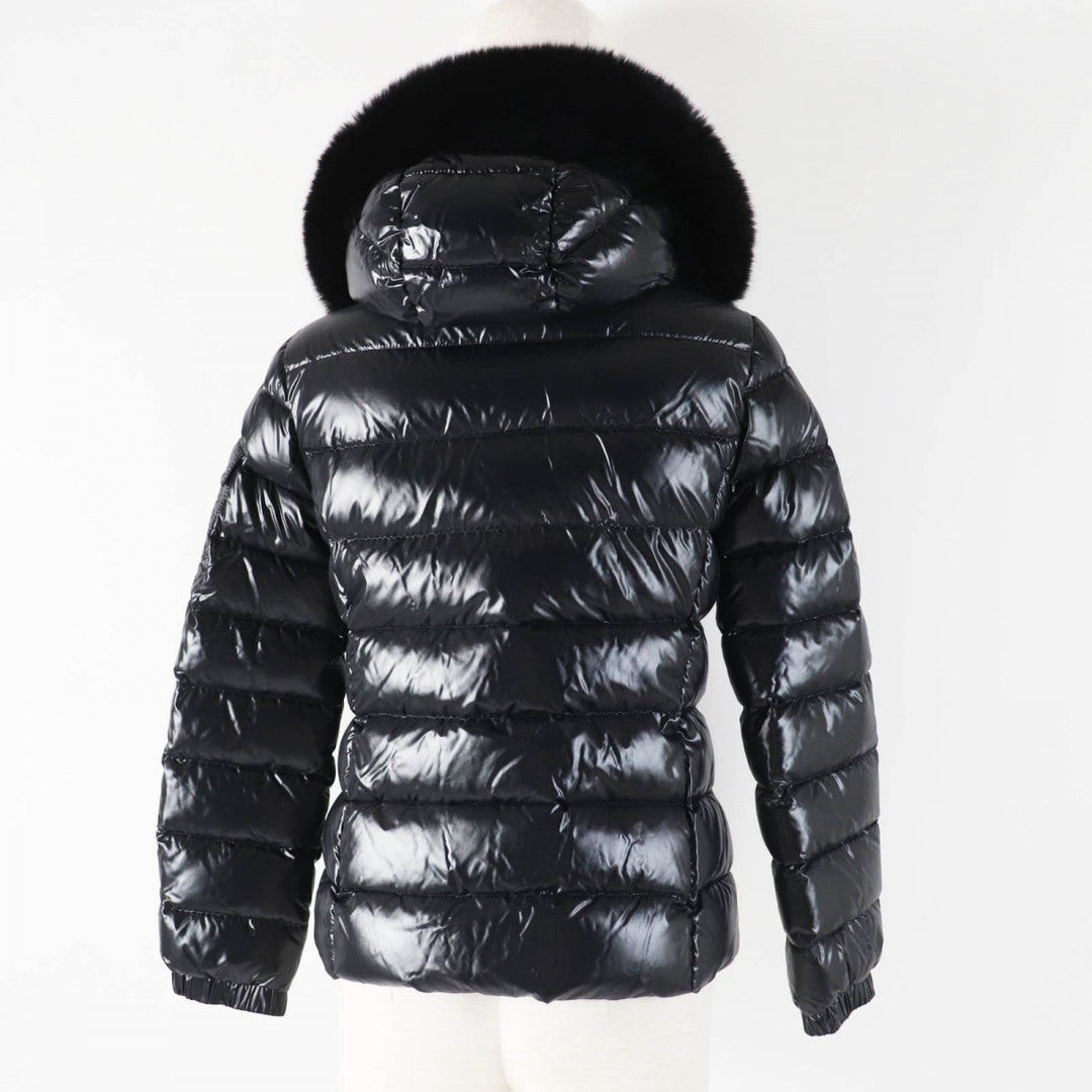MONCLER Down jacket Nylon black BADY FUR