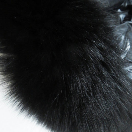MONCLER Down jacket Nylon black BADY FUR
