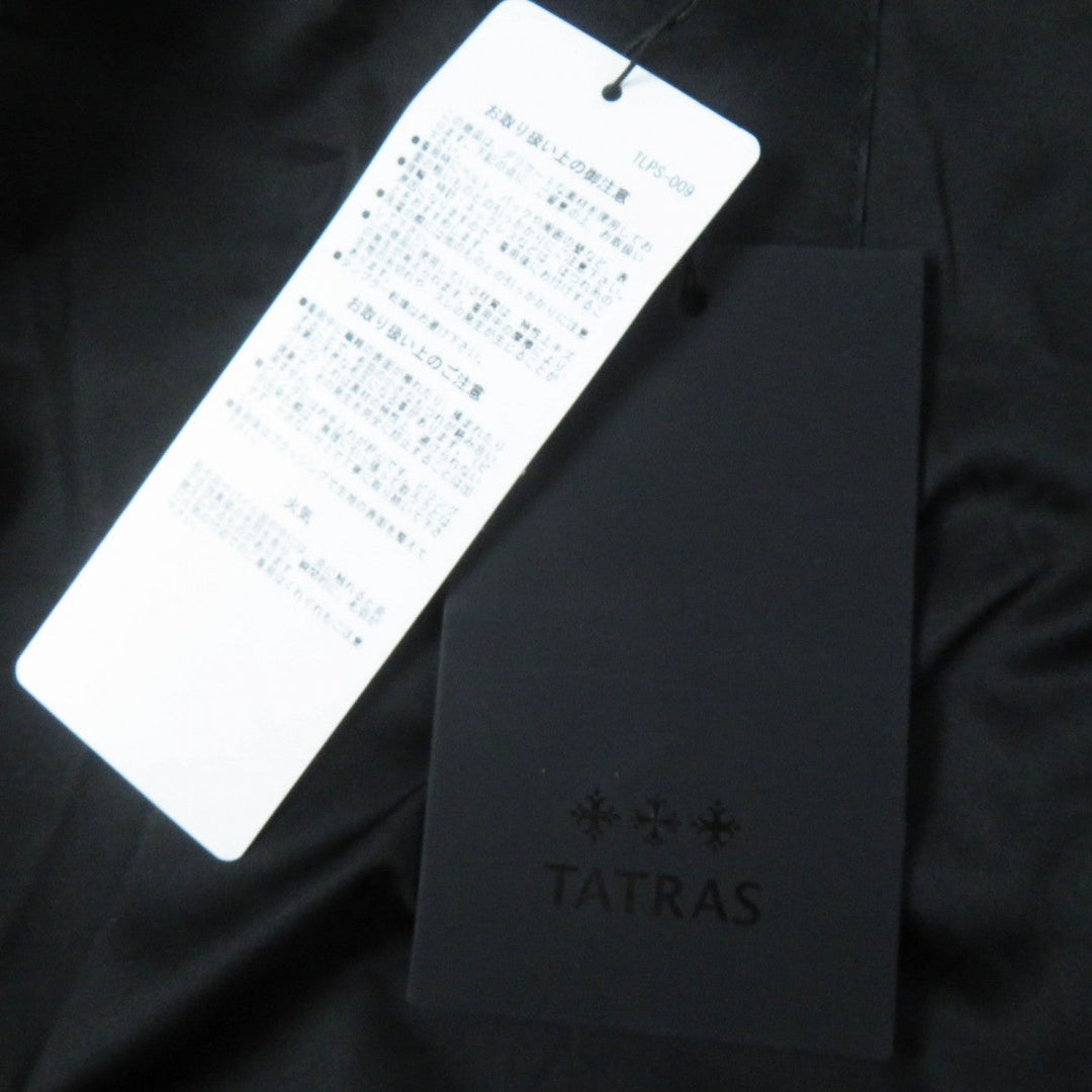 TATRAS Blouson  LTAT24A4039-L Main: 100% polyester, Lining: 100% polyester, Part: Synthetic leather black PERLA Women 3 Used Authentic