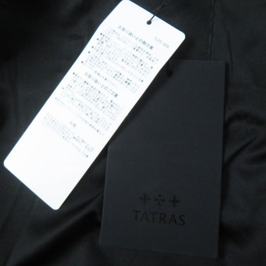 TATRAS Blouson  LTAT24A4039-L Main: 100% polyester, Lining: 100% polyester, Part: Synthetic leather black PERLA Women 3 Used Authentic