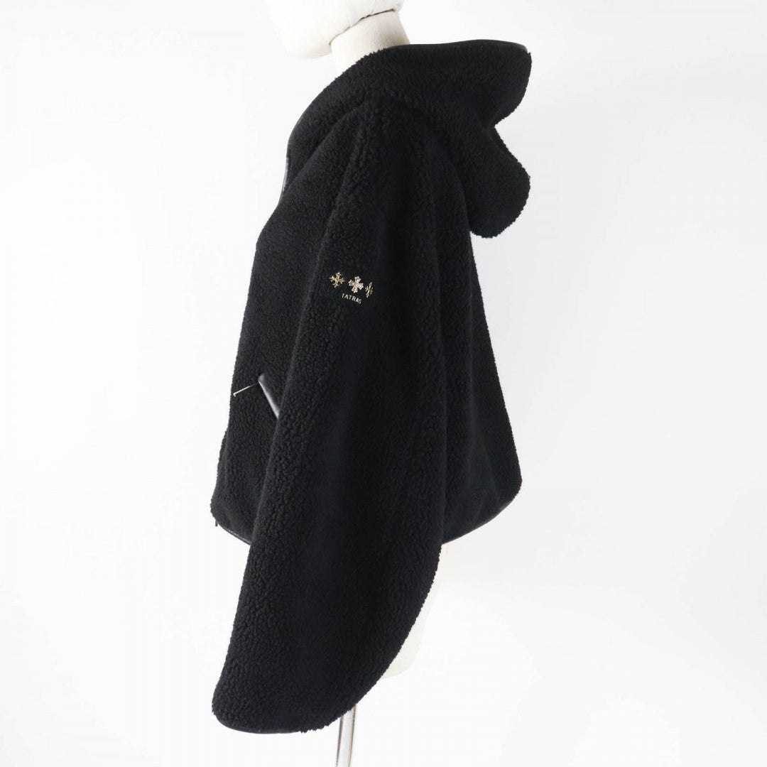 TATRAS Blouson  LTAT24A4039-L Main: 100% polyester, Lining: 100% polyester, Part: Synthetic leather black PERLA Women 3 Used Authentic