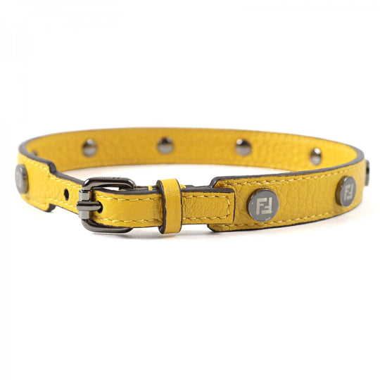 FENDI Other miscellaneous goods 8AC023-ADYW-F01K9 Main: Leather yellow Women Used Authentic