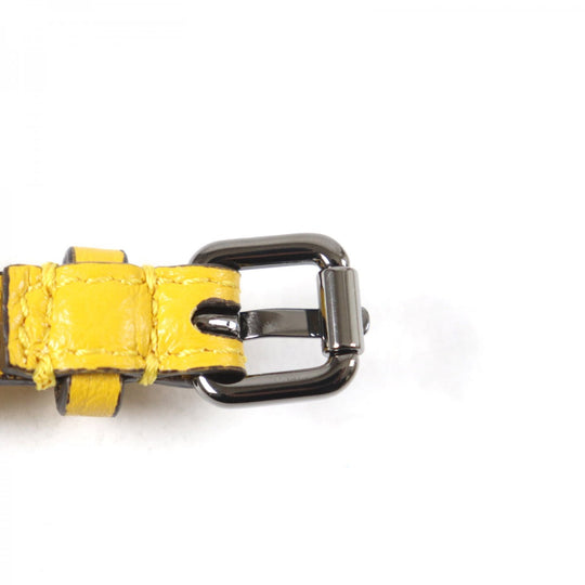 FENDI Other miscellaneous goods 8AC023-ADYW-F01K9 Main: Leather yellow Women Used Authentic