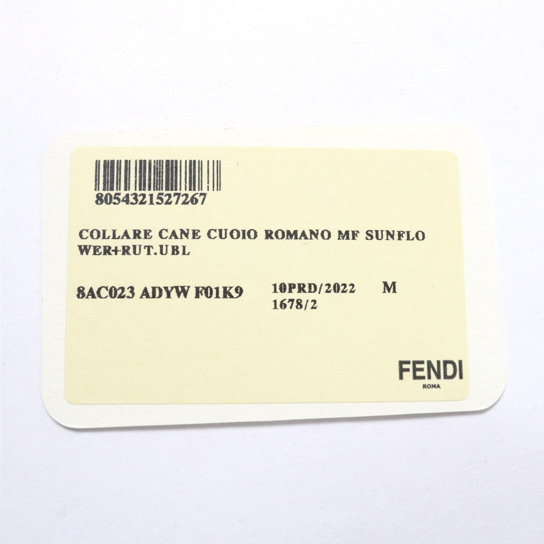 FENDI Other miscellaneous goods 8AC023-ADYW-F01K9 Main: Leather yellow Women Used Authentic