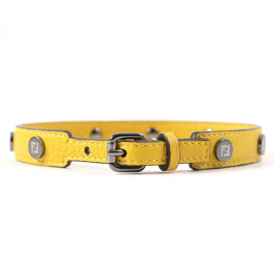 FENDI Other miscellaneous goods 8AC023-ADYW-F01K9 Main: Leather yellow Women Used Authentic