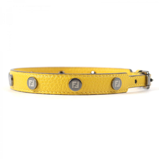 FENDI Other miscellaneous goods 8AC023-ADYW-F01K9 Main: Leather yellow Women Used Authentic