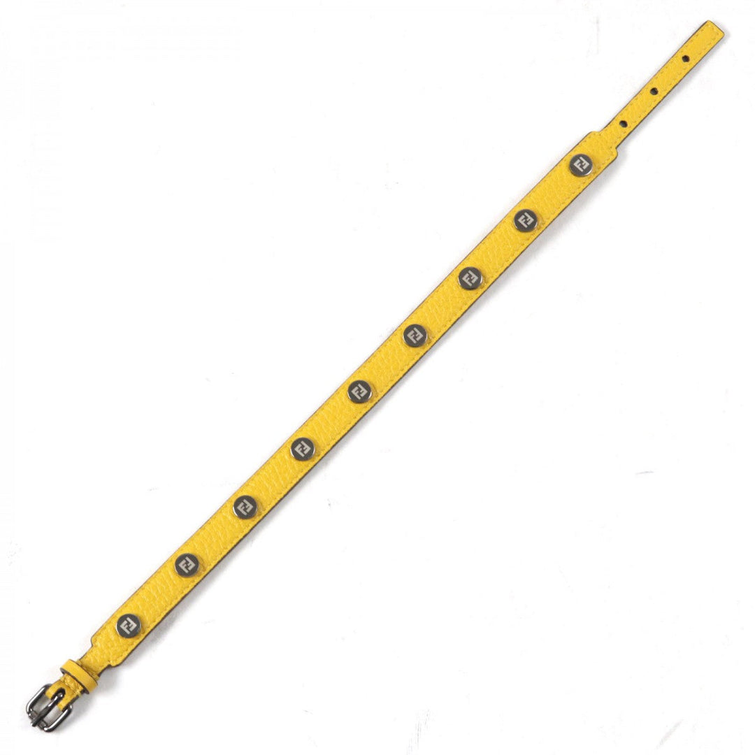 FENDI Other miscellaneous goods 8AC023-ADYW-F01K9 Main: Leather yellow Women Used Authentic