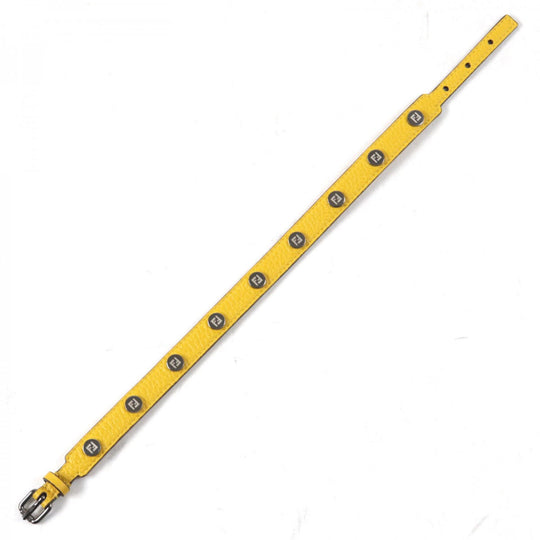 FENDI Other miscellaneous goods 8AC023-ADYW-F01K9 Main: Leather yellow Women Used Authentic