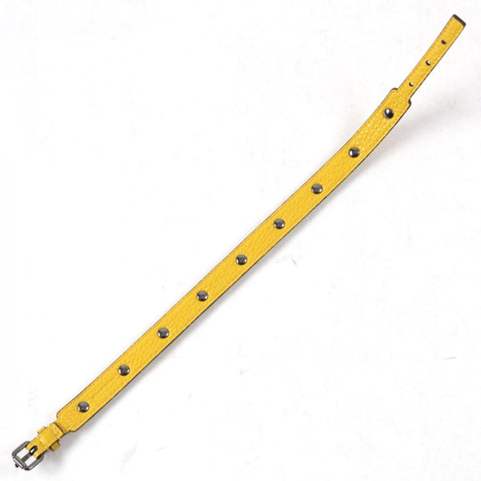 FENDI Other miscellaneous goods 8AC023-ADYW-F01K9 Main: Leather yellow Women Used Authentic